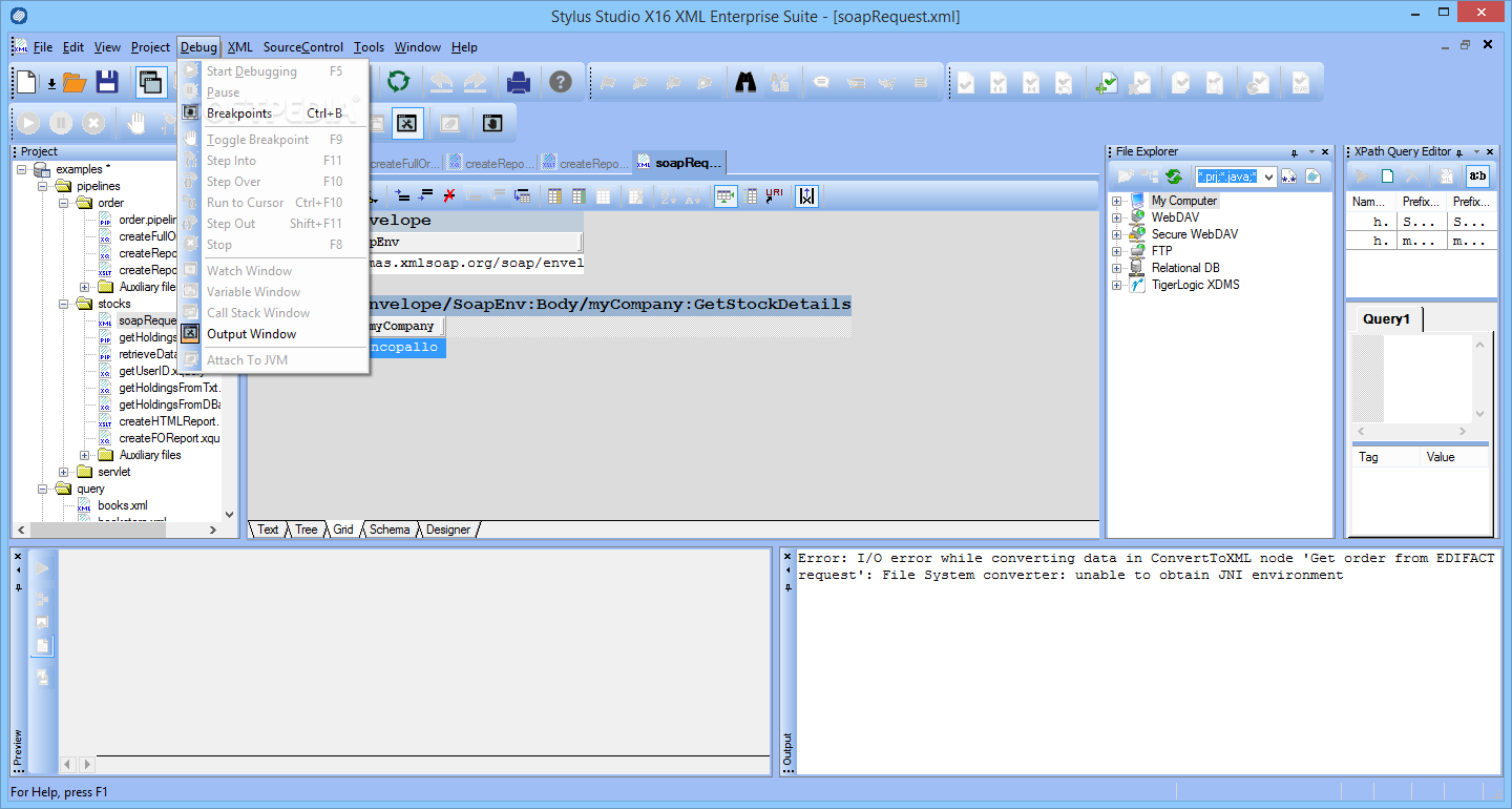 Stylus Studio XML Enterprise Edition screenshot #5