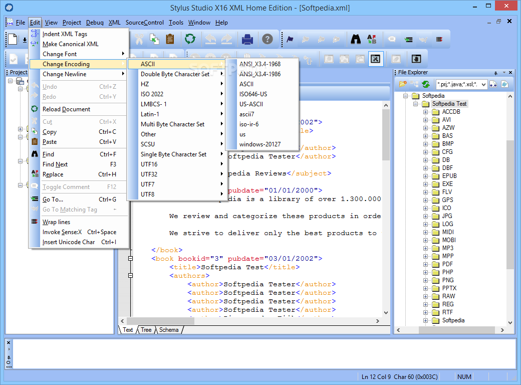 Stylus Studio X16 XML Home Edition screenshot #4