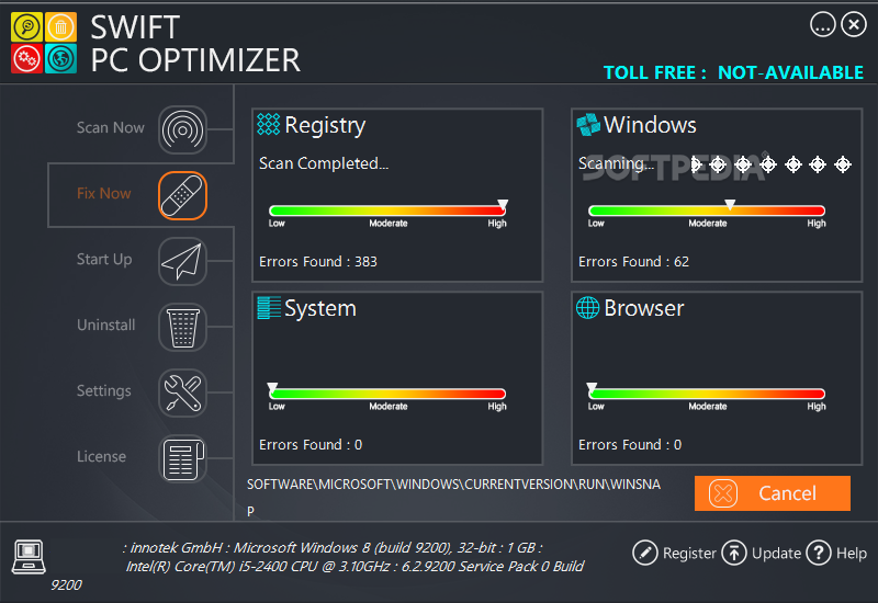 Optimizer 15.4 free download