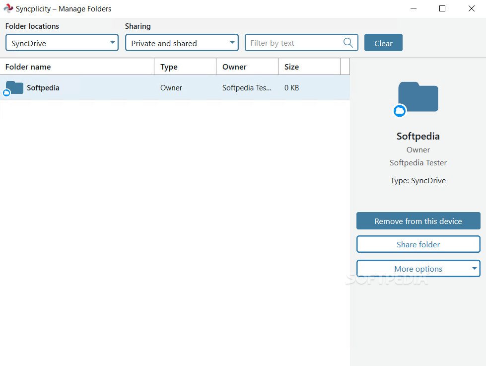 Syncplicity screenshot #0