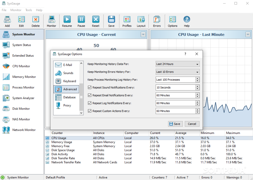 SysGauge Ultimate + Server 9.8.16 for windows download free