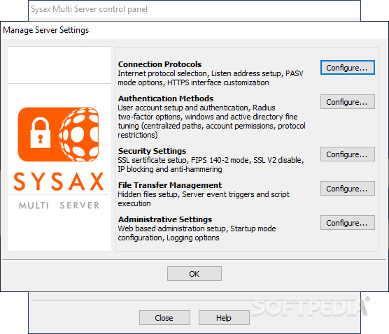 Sysax Multi Server screenshot #1