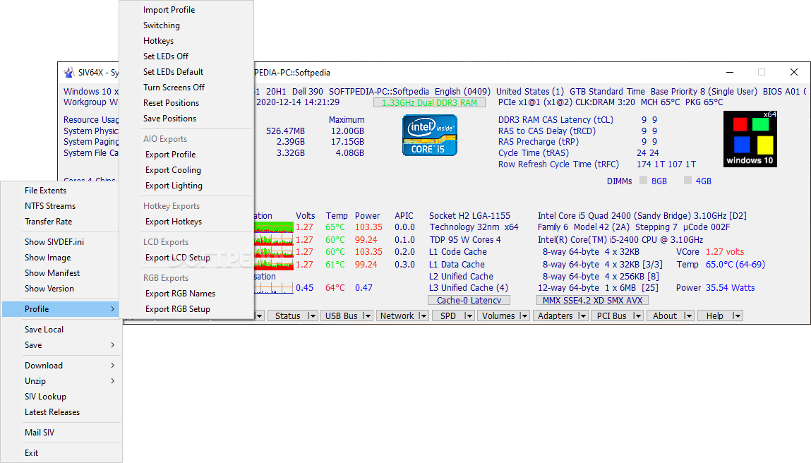 System Information Viewer (SIV) screenshot #2