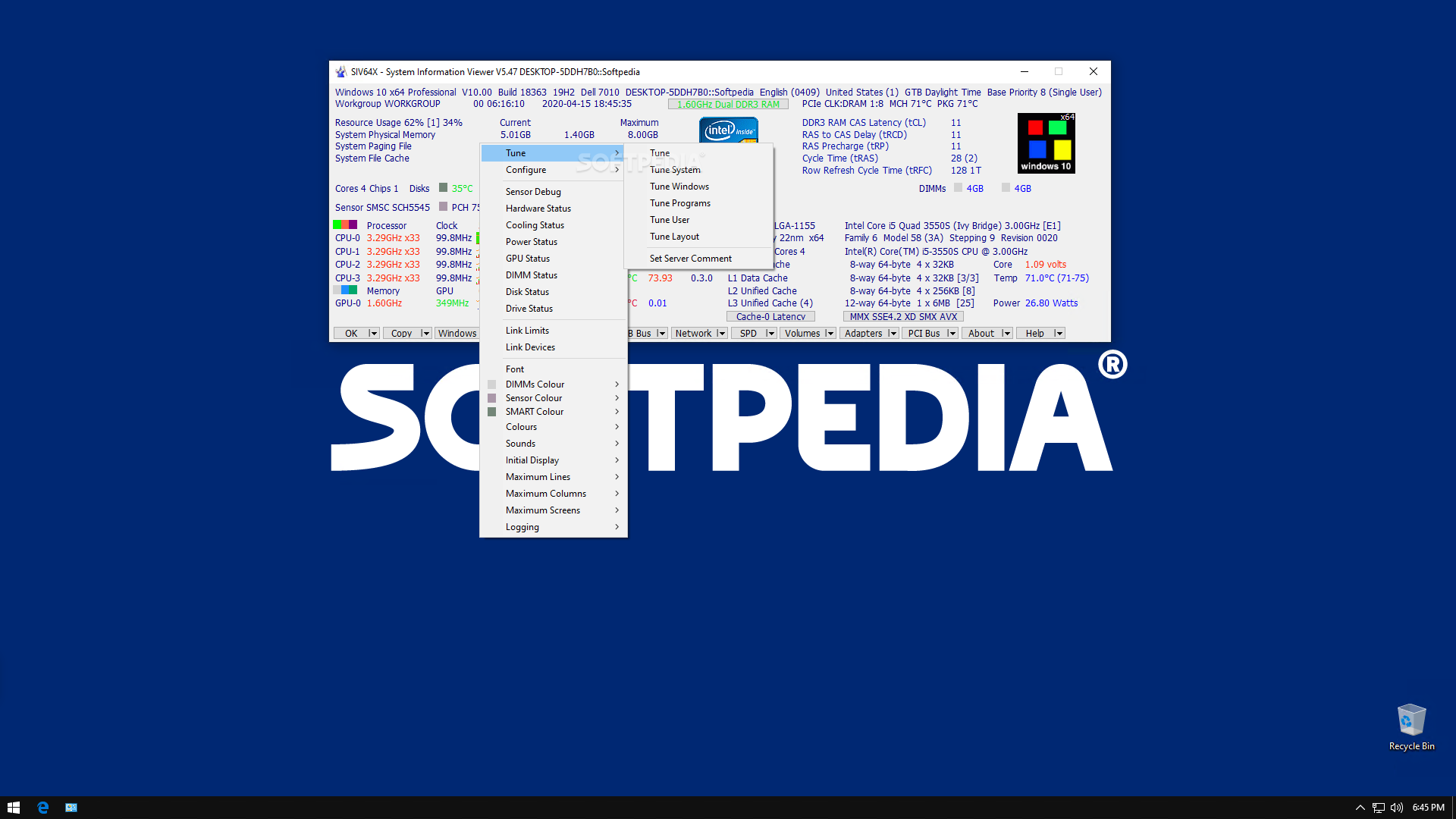 free for mac download SIV 5.71 (System Information Viewer)