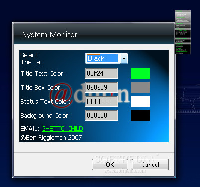 memory monitor for vista