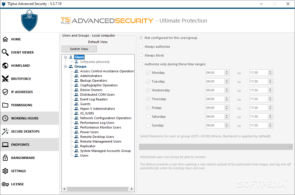TSplus Advanced Security screenshot #4
