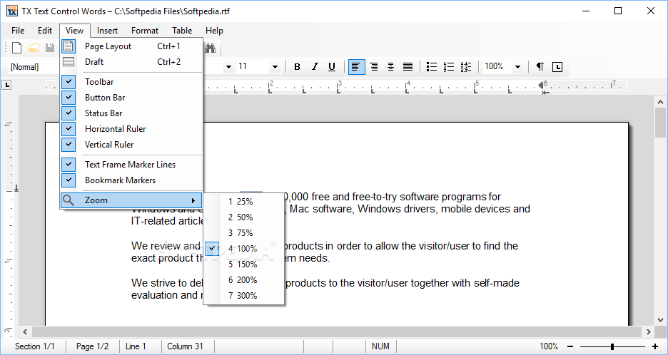 TX Text Control .NET for Windows Forms Express screenshot #3