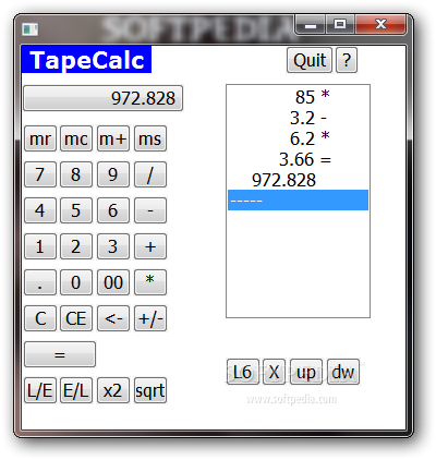tapecalc 2.1