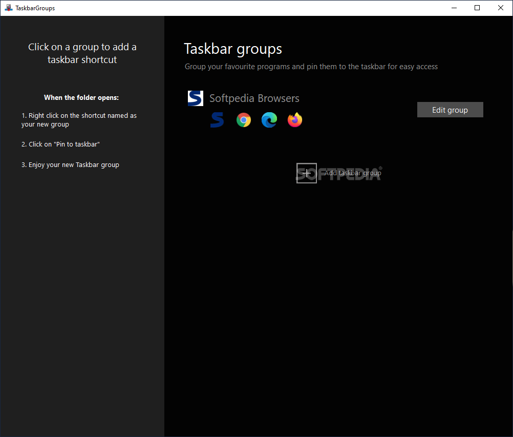 Taskbar Groups screenshot #1