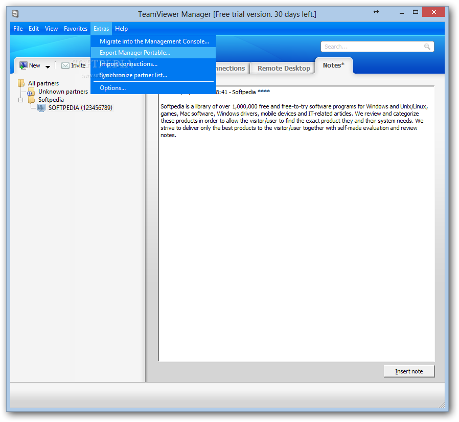 teamviewer manager console download