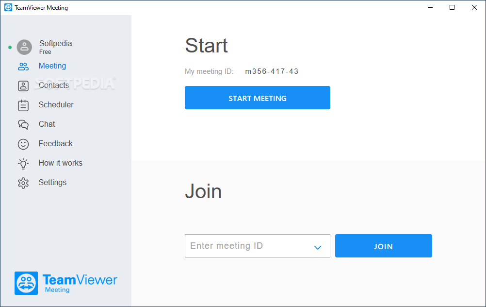 teamviewer meeting app download
