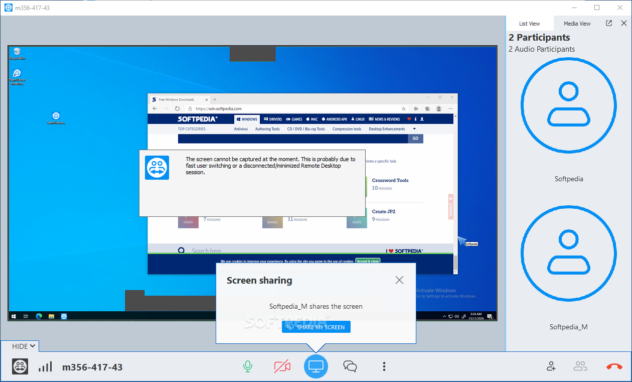 how to host a meeting with teamviewer free
