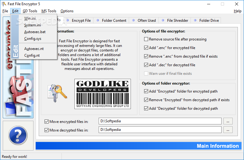 Fast File Encryptor 11.12 download the new version