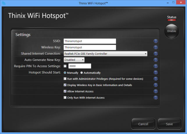 software wifi hotspot