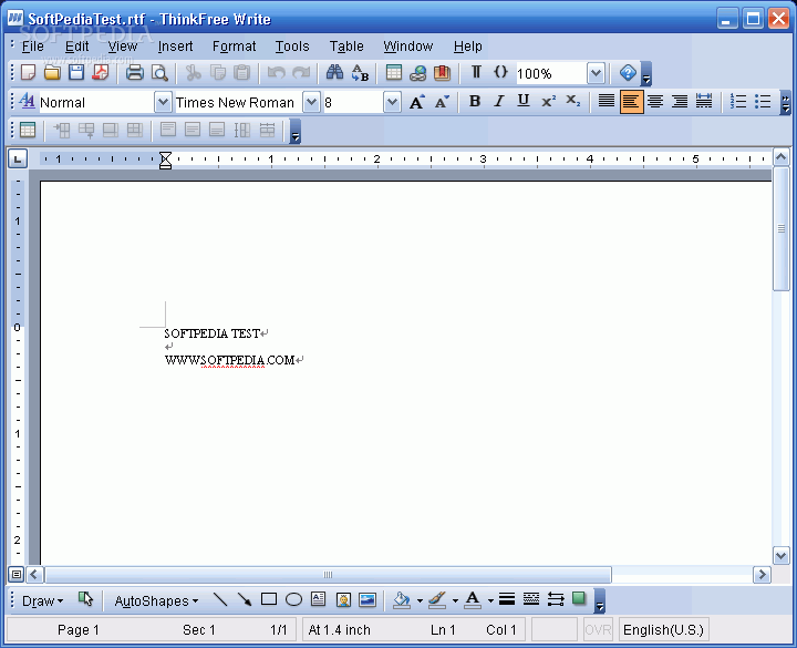 ThinkFree Office, Portable Edition (Windows) - Download