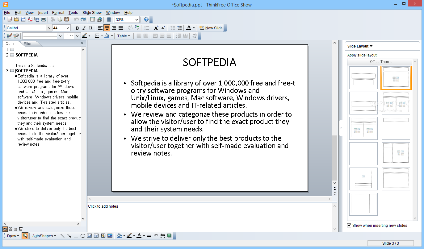 Download Thinkfree Office For Windows 7