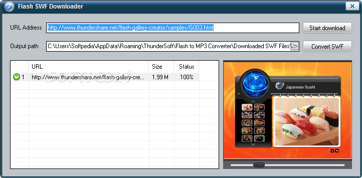 ThunderSoft Flash to Video Converter 5.2.0 for apple download free