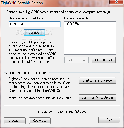 Tightvnc java viewer exit full screen manually download comodo virus definitions