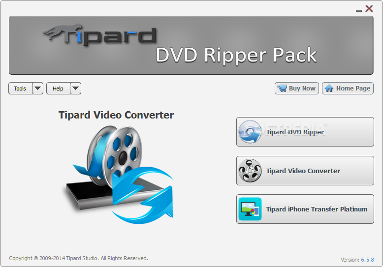 download the new Tipard DVD Ripper 10.0.88