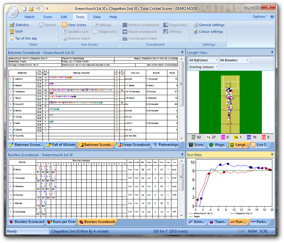 Live cricket score software free download for pc