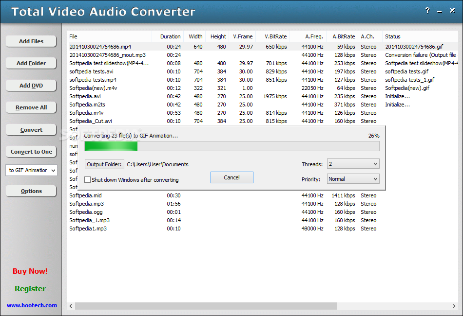 total audio converter full mega