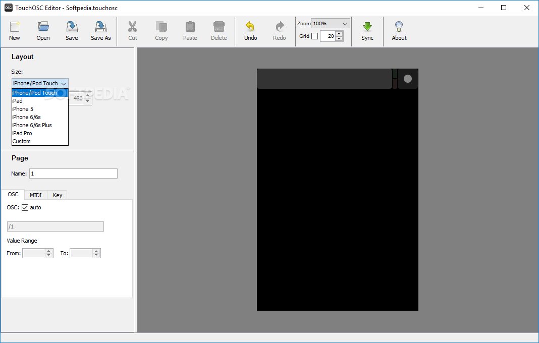 touchosc editor custom layout ipad air resolution