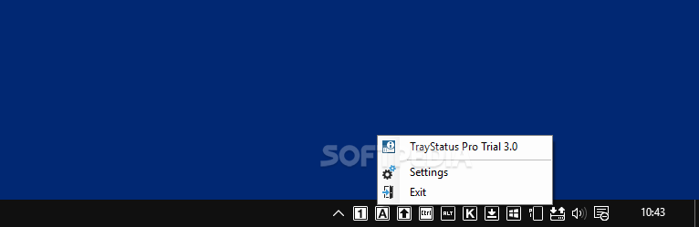 TrayStatus Pro screenshot #0