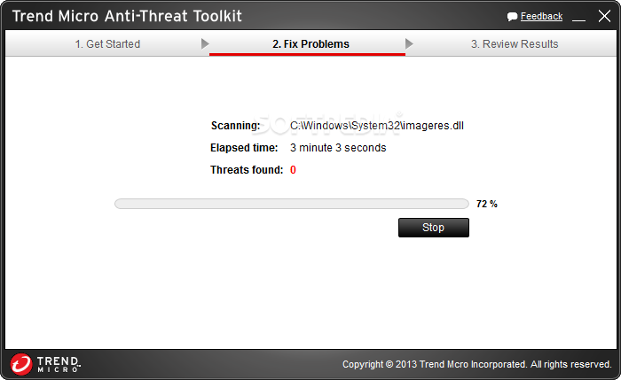 Trend Micro Anti-Threat Toolkit screenshot #2