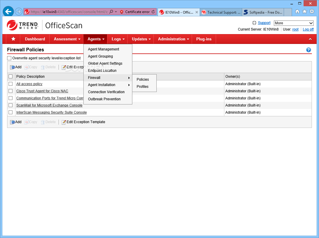 Trend Micro OfficeScan screenshot #2