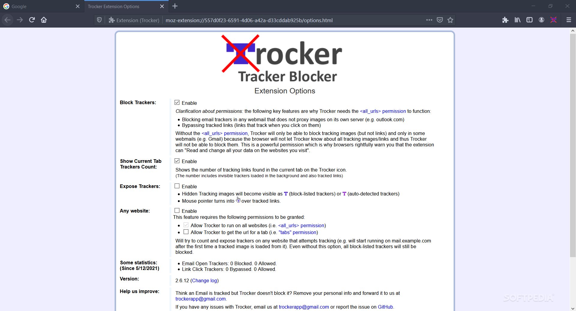 Download Trocker for Firefox – Download & Review Free