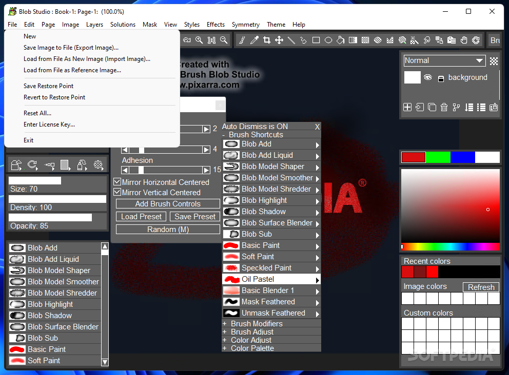 download the new version for android TwistedBrush Blob Studio 5.04