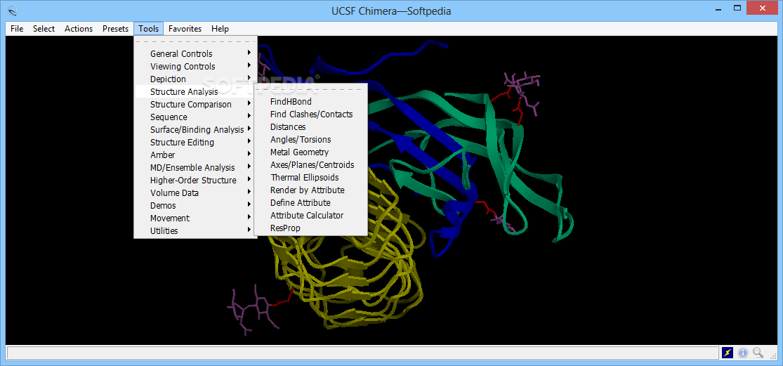 UCSF Chimera screenshot #4