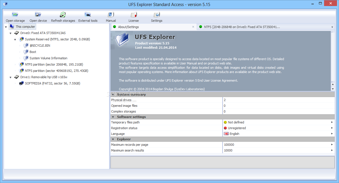 ufs explorer download