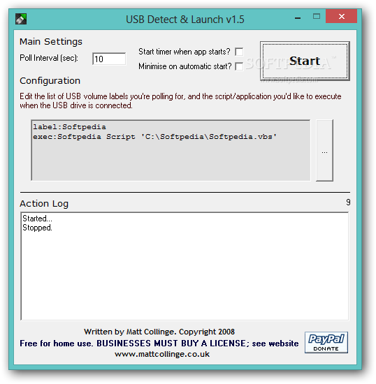 USB Detect & Launch screenshot #0