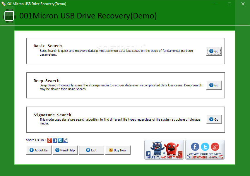 usb flash drive data recovery portable free download