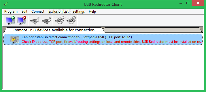 USB Redirector Client screenshot #0