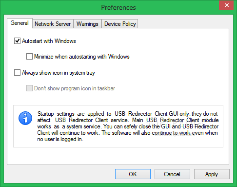 USB Redirector Client screenshot #3