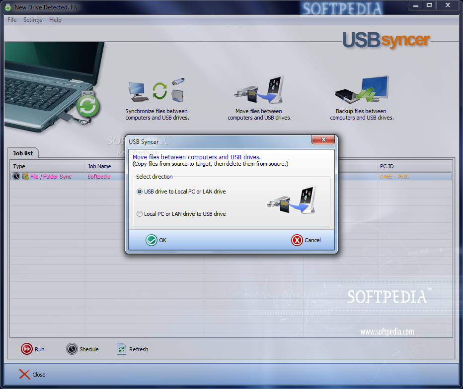 portable usb sync software