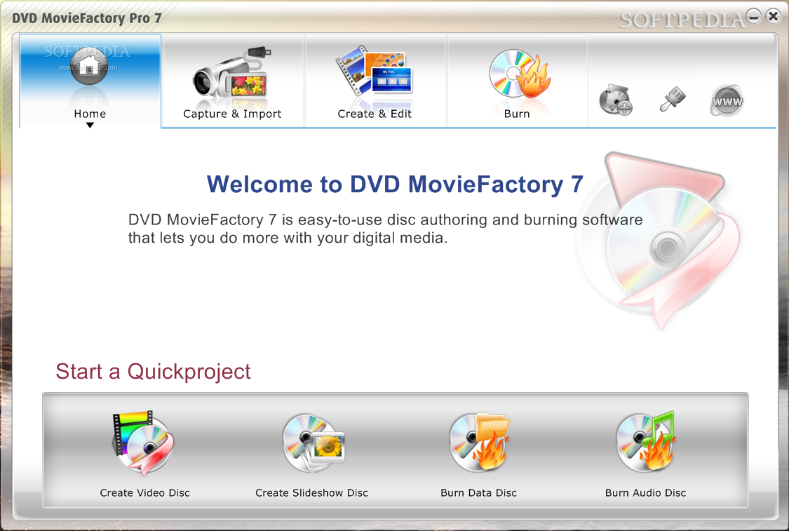 Depresión grabadora Pef Corel DVD MovieFactory (Windows) - Download & Review