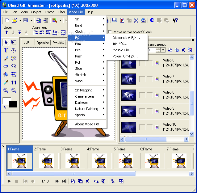 Ulead Gif Animator  (Windows) - Download & Review