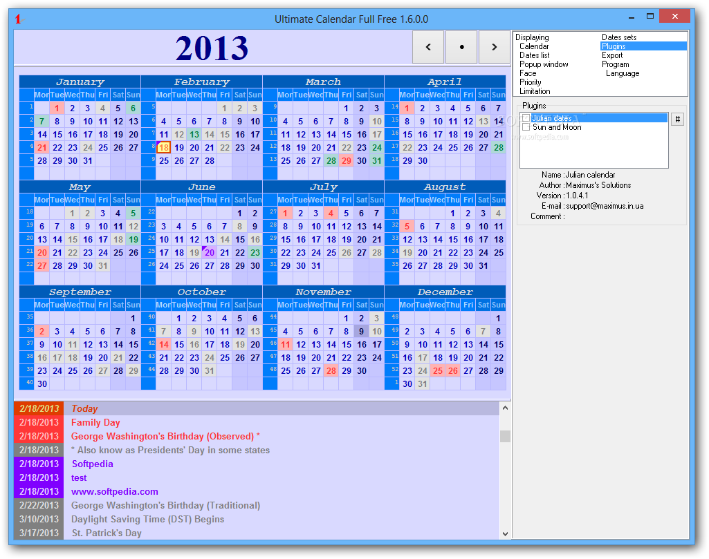 how to update calendar in essentialpim program
