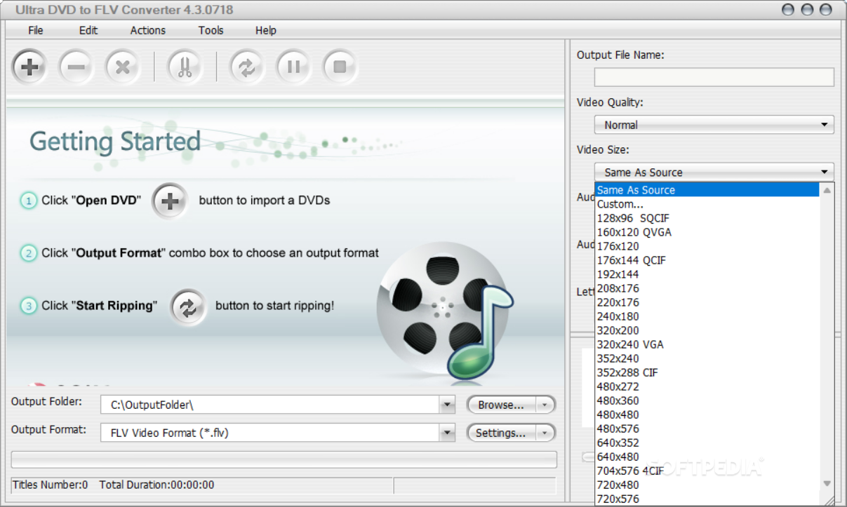 Download Ultra DVD to FLV Converter Free