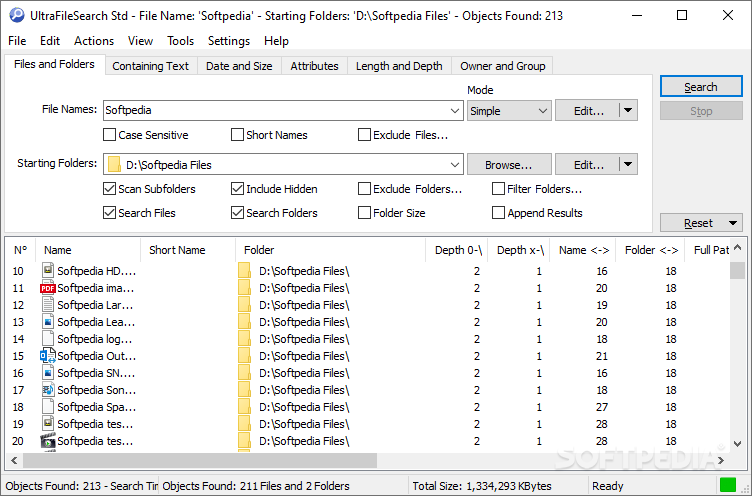 UltraFileSearch Standard 6.5 instal the new version for windows