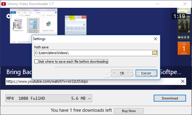 ummy video downloader free filehippo