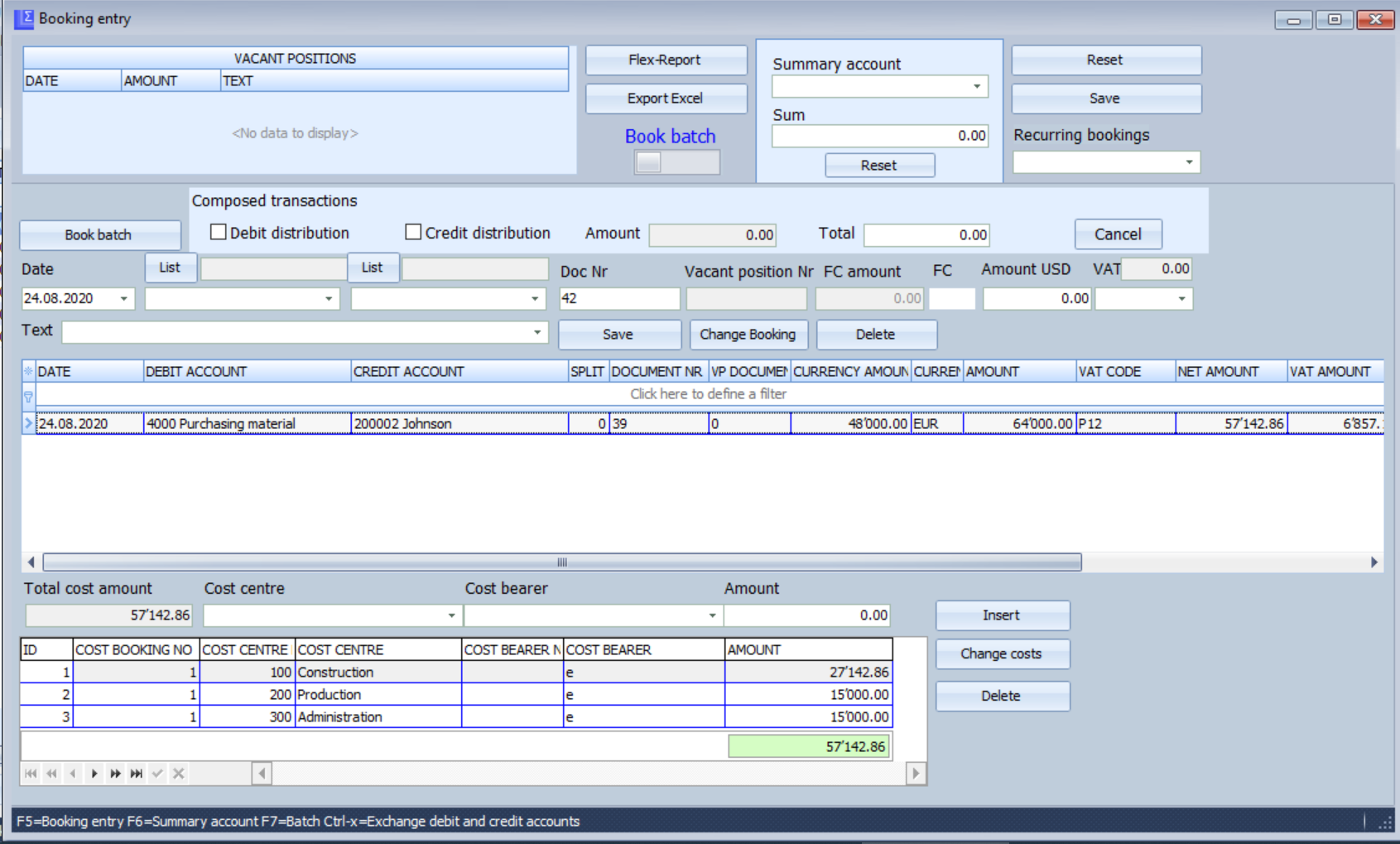 Universal Accounting screenshot #2