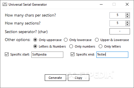 Serial Number Generator