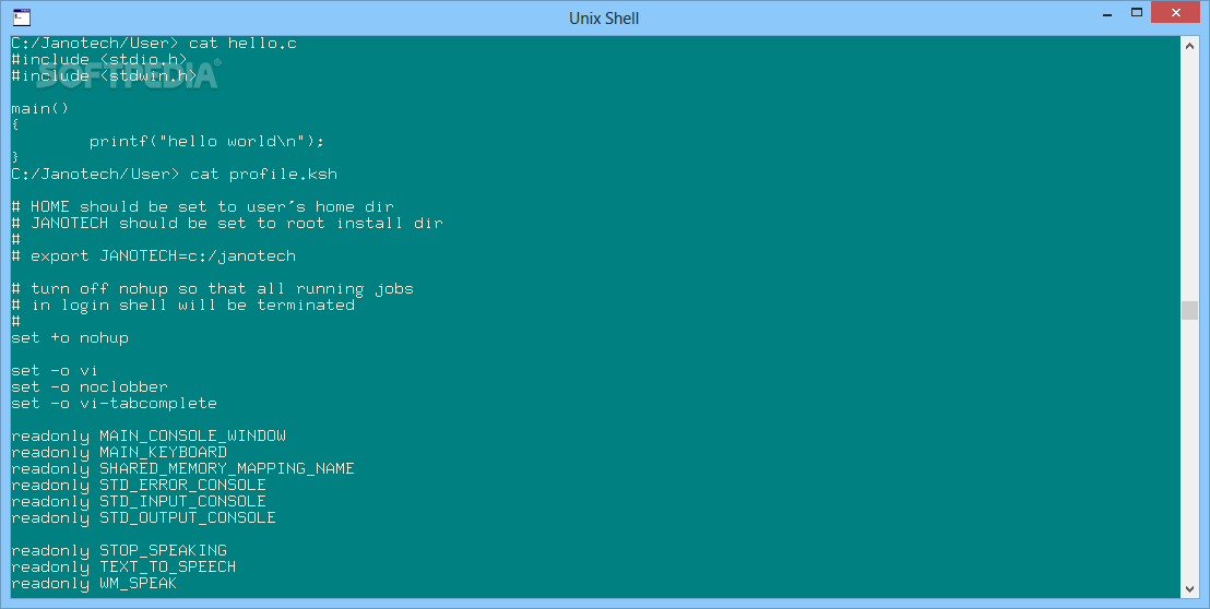 bash shell for windows free download