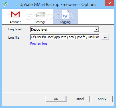 Upsave gmail backup para mac