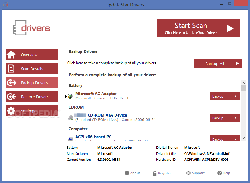 UpdateStar Drivers screenshot #4