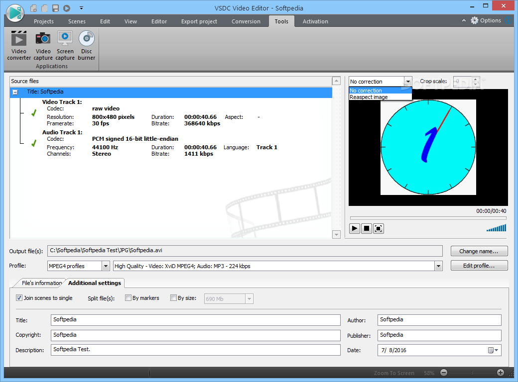 vsdc free video editor download mac